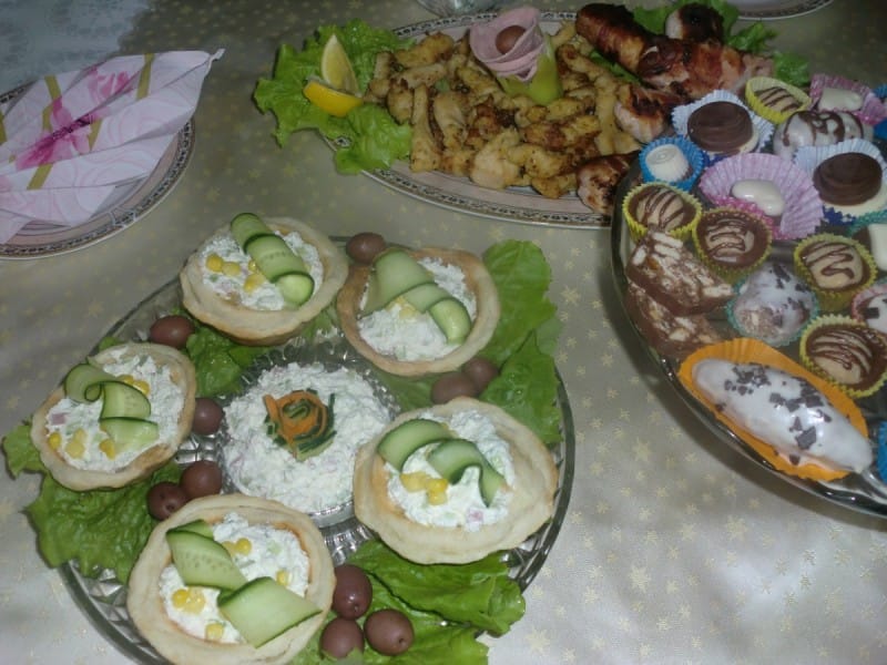 Солени лиснати кошнички