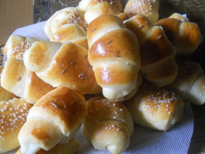 Кифлички со сирење (без маргарин)