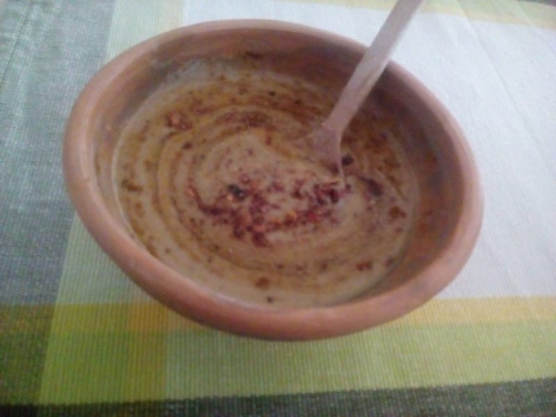 Хумус со кари (посно)