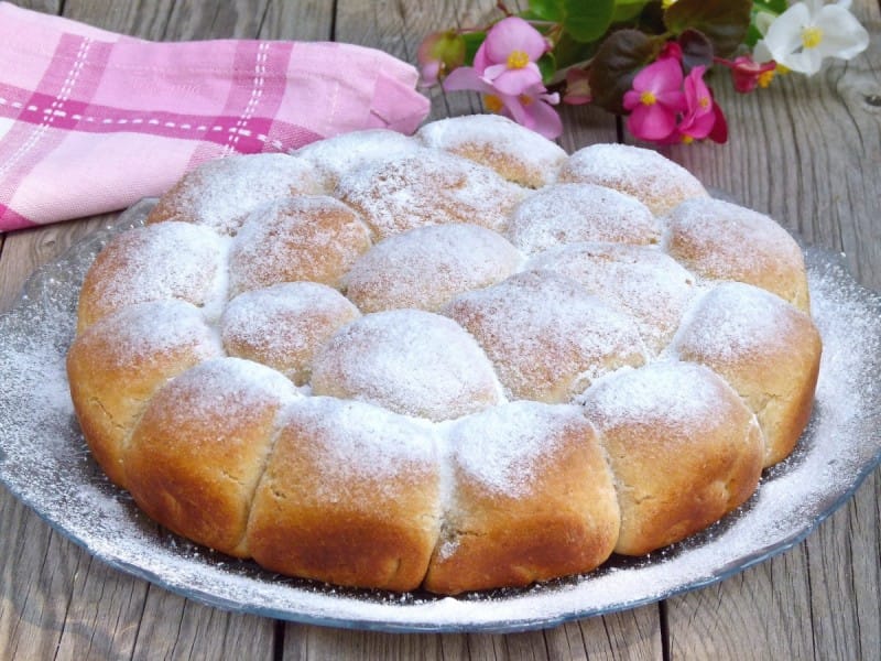 Слатка саќе погача (посно)