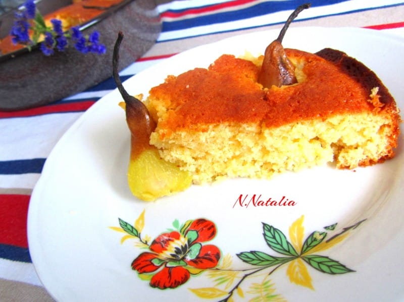 Колач со цели круши (без миксер)