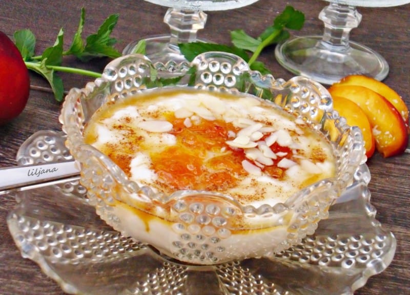 Карамел сутлијаш со праски
