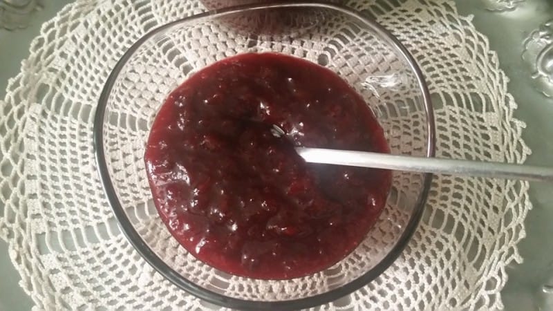 Мармалад од црни (модри) сливи