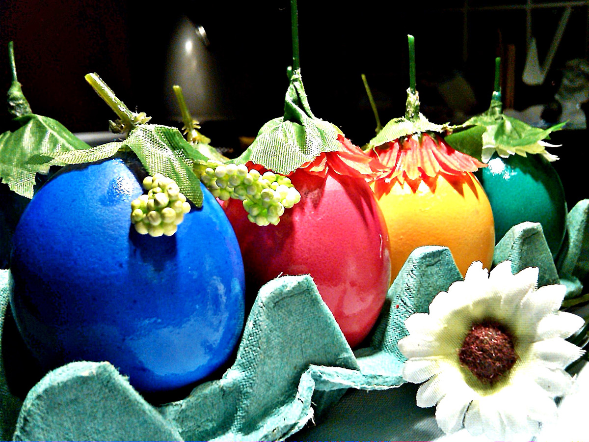 Идеја за украсување Велигденски јајца