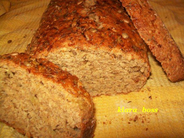 Интегрален леб со тиквички и пармезан