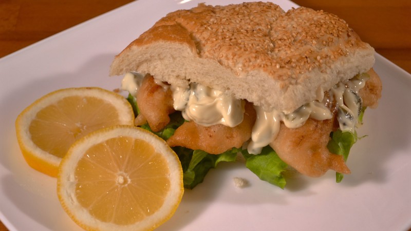 Видео рецепт: Сендвич со рибини прсти