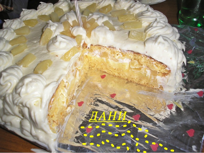 Ананас торта