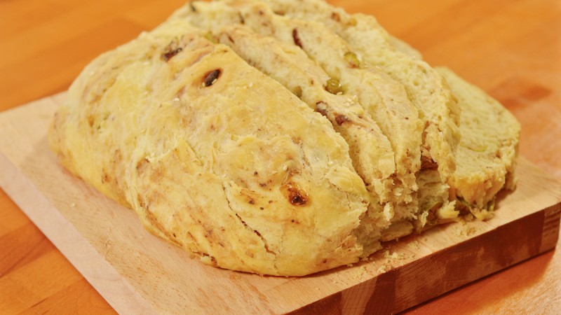 Видео рецепт: Леб со маслинки