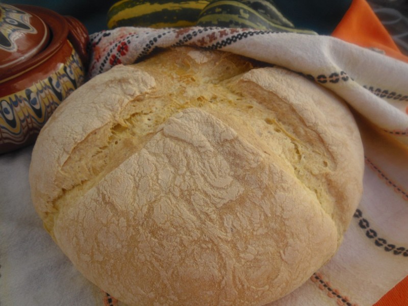 Чиабата од тиква - празничен тиквен леб