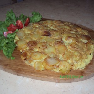 Омлет со компири ( шпански омлет)