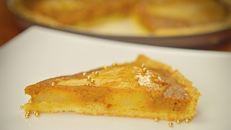 Видео рецепт: Тарт со тиква и круша (Pumpkin and Pear Tart)