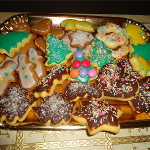 Божиќни колачиња