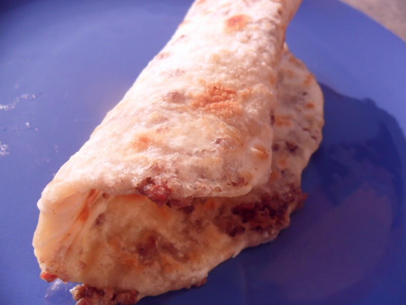 Ѓозлеме со мелено месо (турски палачинки)