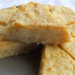Солена торта со рикота и младо сирење
