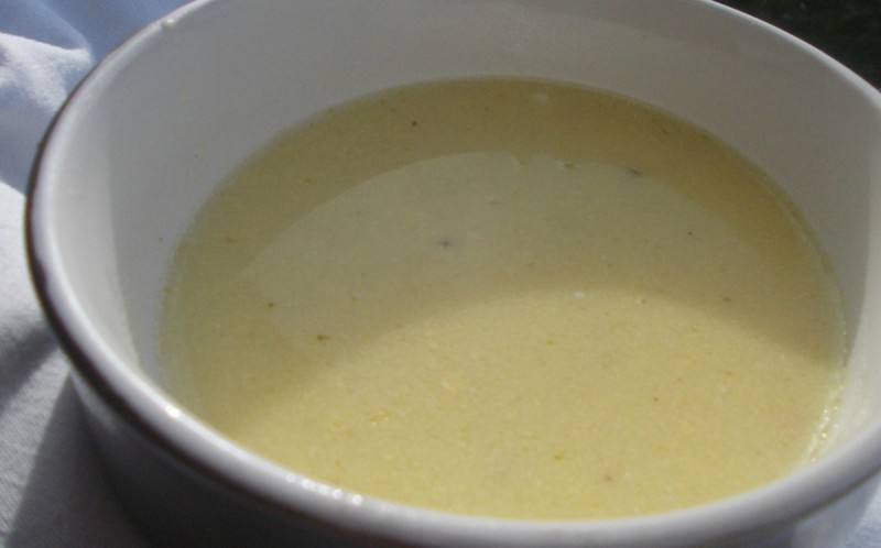 Крем супа од компири (со бешамел сос)