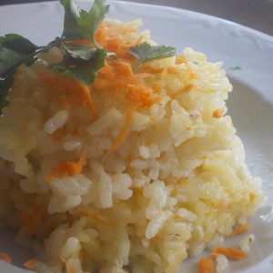 Ориз во рерна - прилог