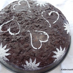 Торта со какао и рикота