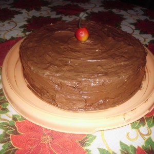 Чоколадна роденденска торта