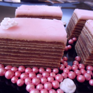 Посна розен торта