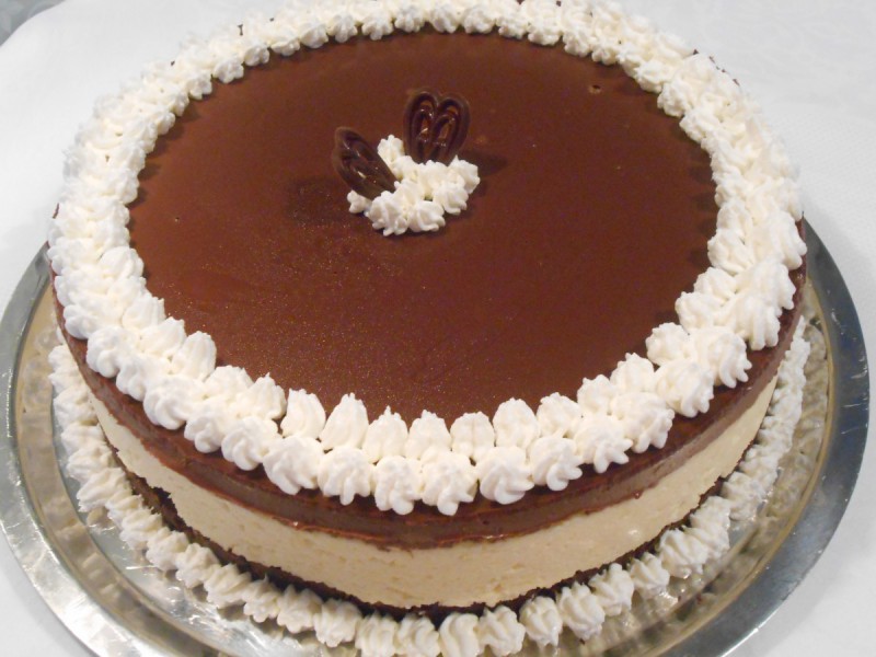 Чоко-кокос торта
