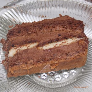 Чоколадна торта со ресани