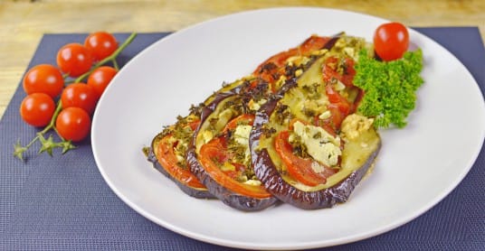 Видео рецепт: Лепеза од модар патлиџан