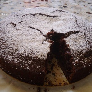 Брза чоколадна торта со шток