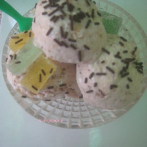 Домашен сладолед со пудинг