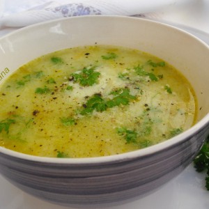 Крем супа со цикорија