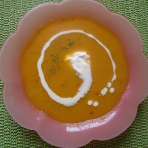 Крем супа од тиква и морков