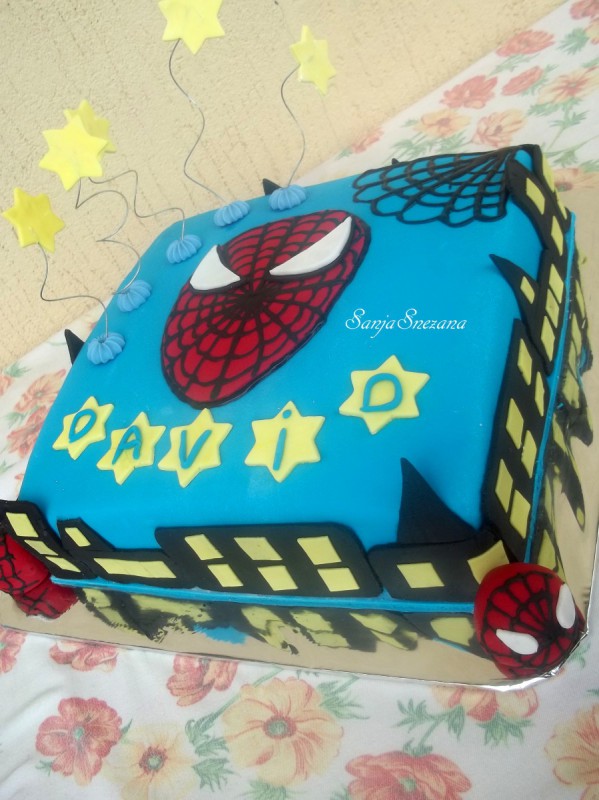 Роденденска торта Spider-Man