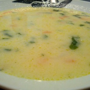 Крем супа со печурки и зеленчук