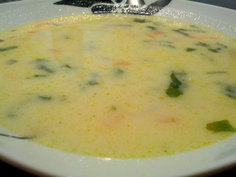 Крем супа со печурки и зеленчук