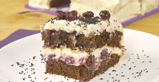 Видео рецепт: Посна Шварцвалд торта