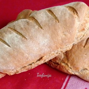 Домашен ржан леб со маслиново масло
