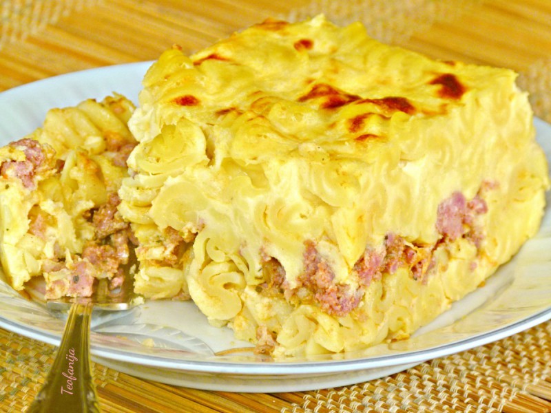 Пастичо или пастицио – Печени макарони со мелено месо