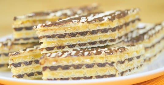 Видео рецепт: Двобојни чоколадни обланди