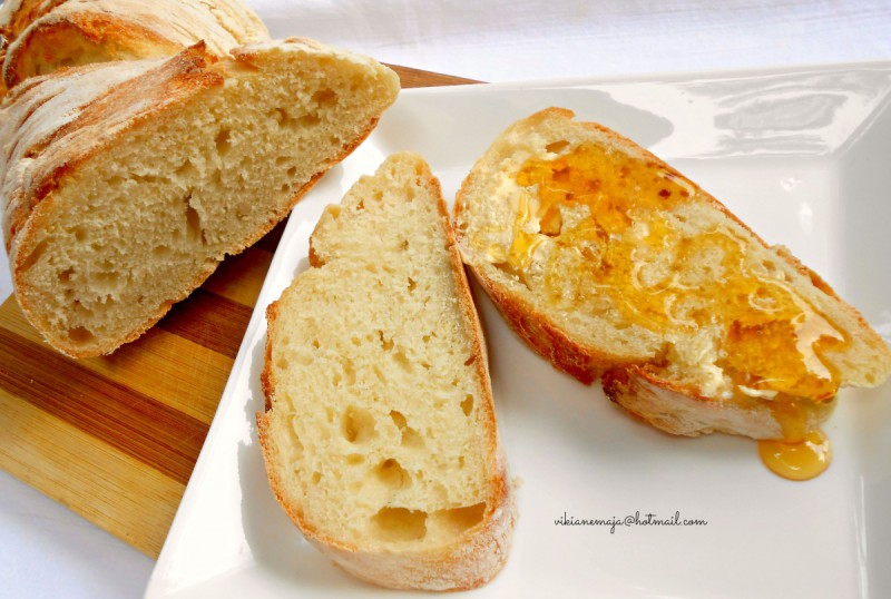 Вртен леб (без месење) - Twistead bread