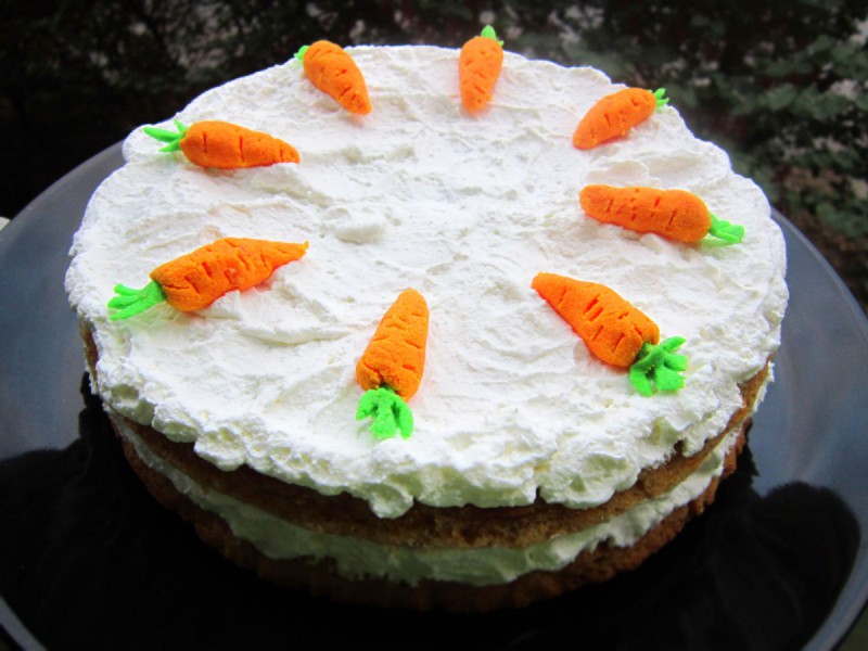 Торта со моркови