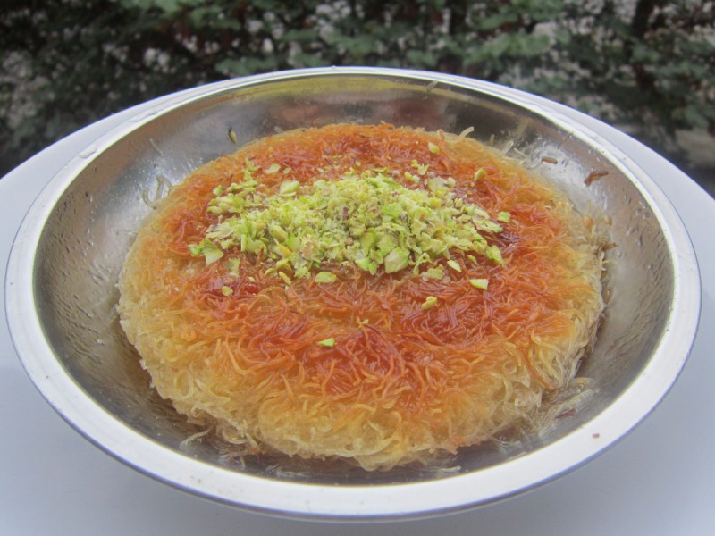 Ќунефе - Турски десерт со кадаиф