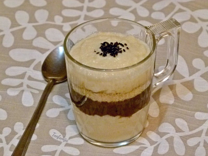 Лесен посен десерт во чаша - Moirecepti