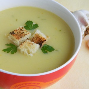Крем супа со лук (посно)