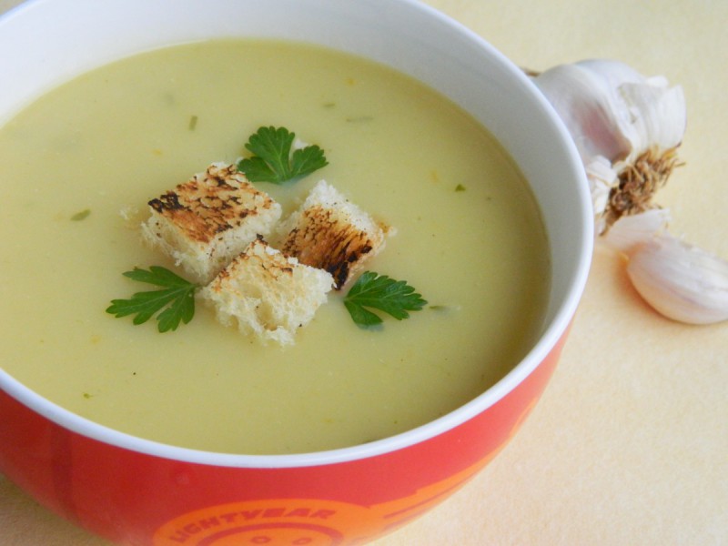 Крем супа со лук (посно)