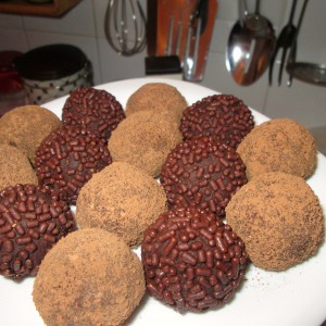 Чоколадни топчиња со ѓумбир