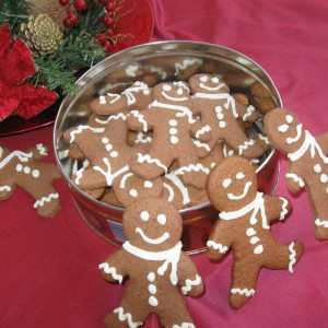 Божиќни ѓумбир колачиња 