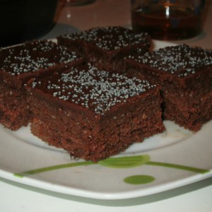 Сочен чоколаден колач