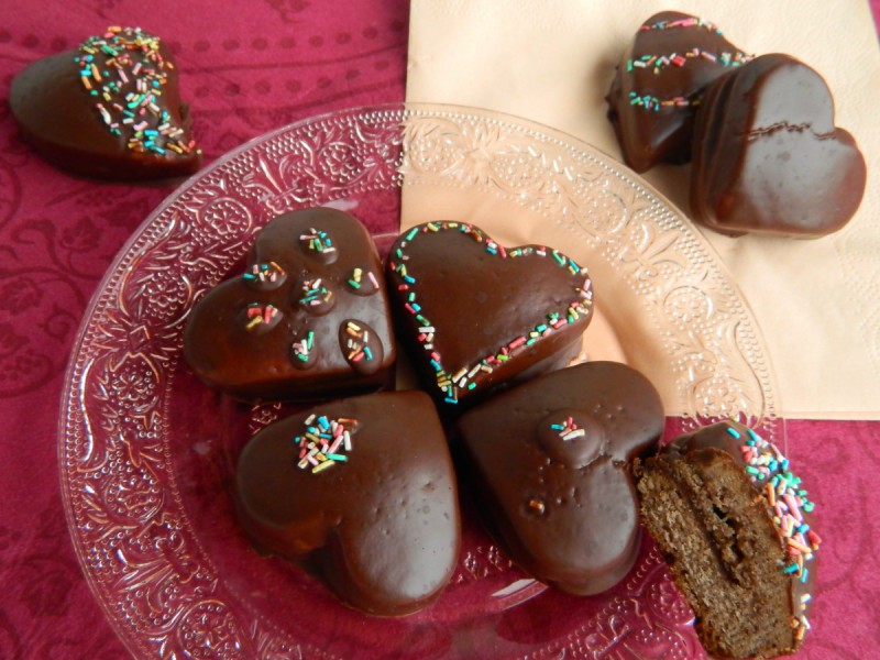 Чоколадни - медени срца