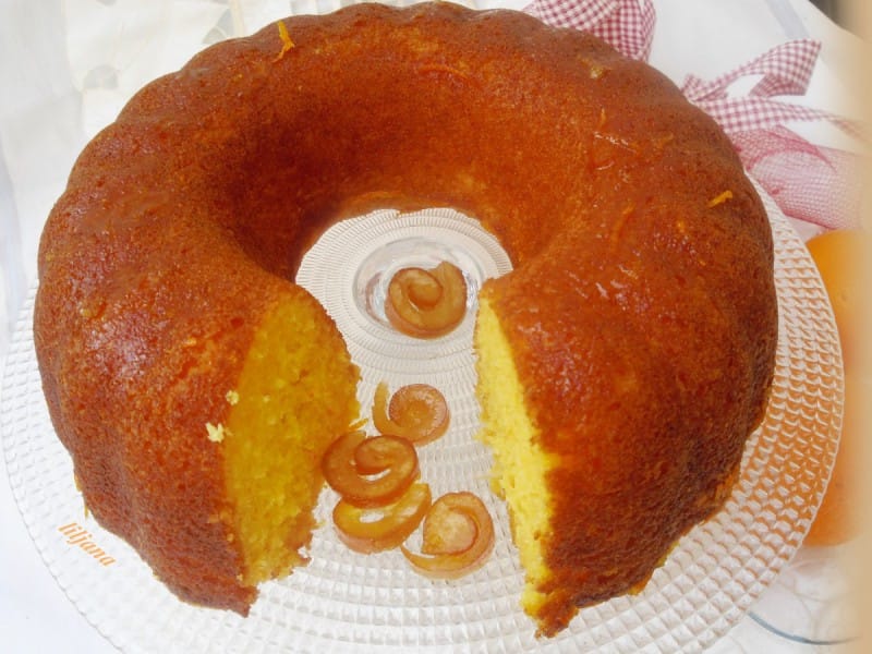 Куглоф со мандарини