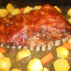 Вкусни свински ребра со Barbecue sauce