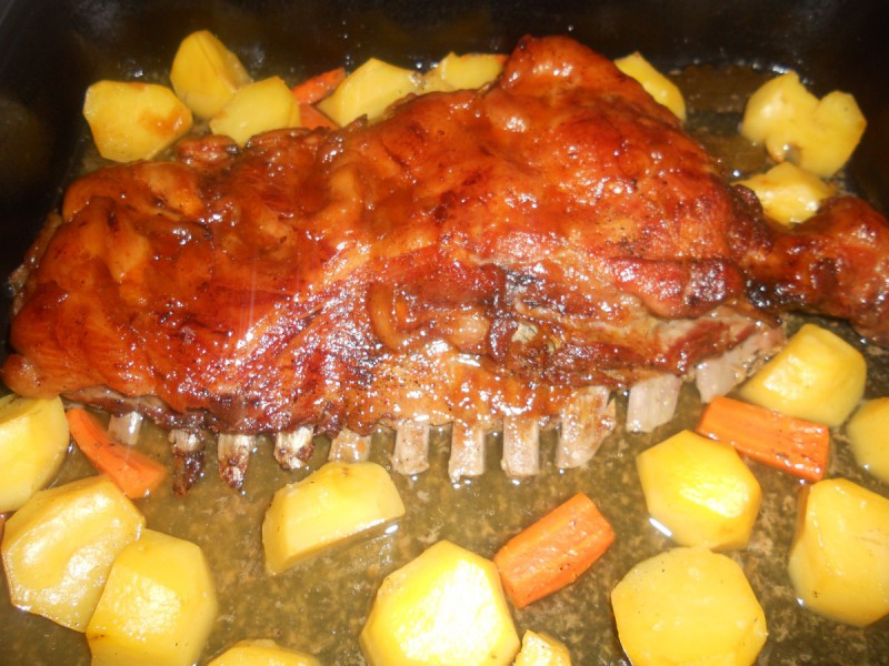 Вкусни свински ребра со Barbecue sauce